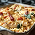 Orzo Tuscan Chicken Bake: A Cozy, Flavor-Packed One-Pan Meal